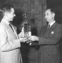 Jim Blackstock Accepts Honorary Reserve Captain Award